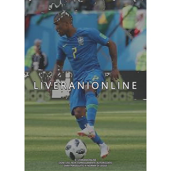 FIFA World Cup Russia 2018 Match No. 025, 2018-06-22 Brazil vs Costa Rica Saint Petersburg Stadium PILKA NOZNA MISTRZOSTWA SWIATA W PILCE NOZNEJ MUNDIAL ROSJA 2018 BRAZYLIA - KOSTARYKA FOT. JOHN BOTOS PROJECT PLUS/NEWSPIX.PL --- Newspix.pl D. COSTA (BRA) AG ALDO LIVERANI SAS-ONLY ITALY