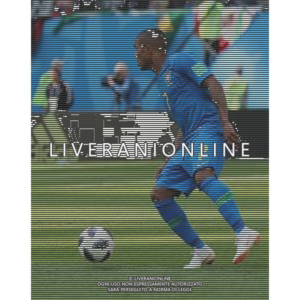 FIFA World Cup Russia 2018 Match No. 025, 2018-06-22 Brazil vs Costa Rica Saint Petersburg Stadium PILKA NOZNA MISTRZOSTWA SWIATA W PILCE NOZNEJ MUNDIAL ROSJA 2018 BRAZYLIA - KOSTARYKA FOT. JOHN BOTOS PROJECT PLUS/NEWSPIX.PL --- Newspix.pl D. COSTA (BRA) AG ALDO LIVERANI SAS-ONLY ITALY