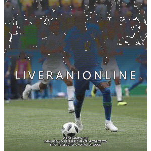 FIFA World Cup Russia 2018 Match No. 025, 2018-06-22 Brazil vs Costa Rica Saint Petersburg Stadium PILKA NOZNA MISTRZOSTWA SWIATA W PILCE NOZNEJ MUNDIAL ROSJA 2018 BRAZYLIA - KOSTARYKA FOT. JOHN BOTOS PROJECT PLUS/NEWSPIX.PL --- Newspix.pl FERNANDINHO (BRA) AG ALDO LIVERANI SAS-ONLY ITALY