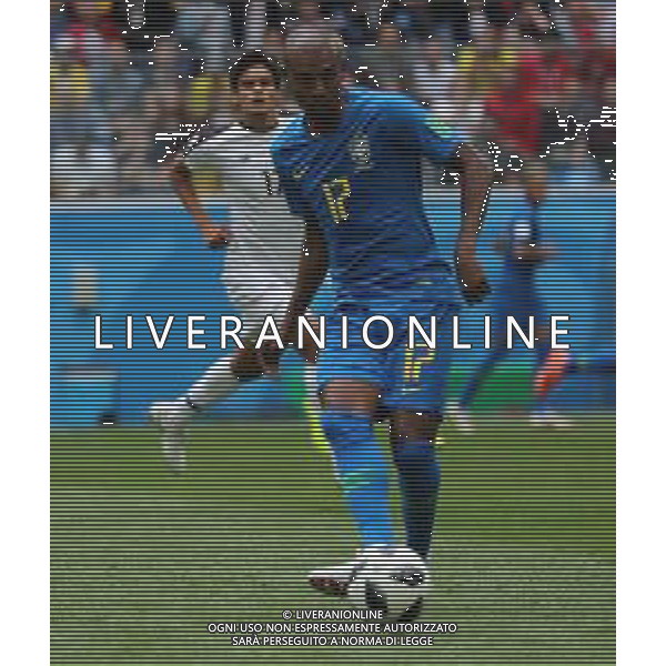 FIFA World Cup Russia 2018 Match No. 025, 2018-06-22 Brazil vs Costa Rica Saint Petersburg Stadium PILKA NOZNA MISTRZOSTWA SWIATA W PILCE NOZNEJ MUNDIAL ROSJA 2018 BRAZYLIA - KOSTARYKA FOT. JOHN BOTOS PROJECT PLUS/NEWSPIX.PL --- Newspix.pl FERNANDINHO (BRA) AG ALDO LIVERANI SAS-ONLY ITALY