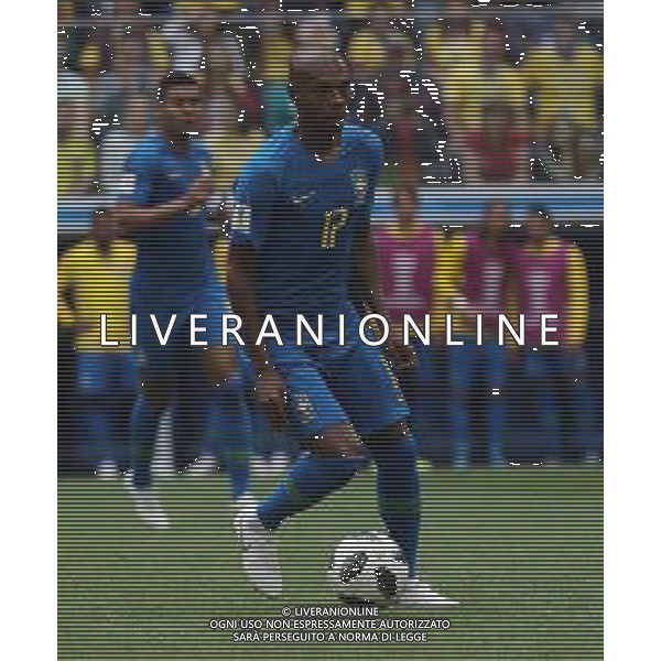 FIFA World Cup Russia 2018 Match No. 025, 2018-06-22 Brazil vs Costa Rica Saint Petersburg Stadium PILKA NOZNA MISTRZOSTWA SWIATA W PILCE NOZNEJ MUNDIAL ROSJA 2018 BRAZYLIA - KOSTARYKA FOT. JOHN BOTOS PROJECT PLUS/NEWSPIX.PL --- Newspix.pl FERNANDINHO (BRA) AG ALDO LIVERANI SAS-ONLY ITALY