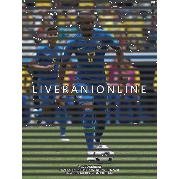 FIFA World Cup Russia 2018 Match No. 025, 2018-06-22 Brazil vs Costa Rica Saint Petersburg Stadium PILKA NOZNA MISTRZOSTWA SWIATA W PILCE NOZNEJ MUNDIAL ROSJA 2018 BRAZYLIA - KOSTARYKA FOT. JOHN BOTOS PROJECT PLUS/NEWSPIX.PL --- Newspix.pl FERNANDINHO (BRA) AG ALDO LIVERANI SAS-ONLY ITALY