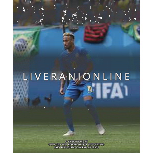 FIFA World Cup Russia 2018 Match No. 025, 2018-06-22 Brazil vs Costa Rica Saint Petersburg Stadium PILKA NOZNA MISTRZOSTWA SWIATA W PILCE NOZNEJ MUNDIAL ROSJA 2018 BRAZYLIA - KOSTARYKA FOT. JOHN BOTOS PROJECT PLUS/NEWSPIX.PL --- Newspix.pl NEYMAR (BRA) AG ALDO LIVERANI SAS-ONLY ITALY