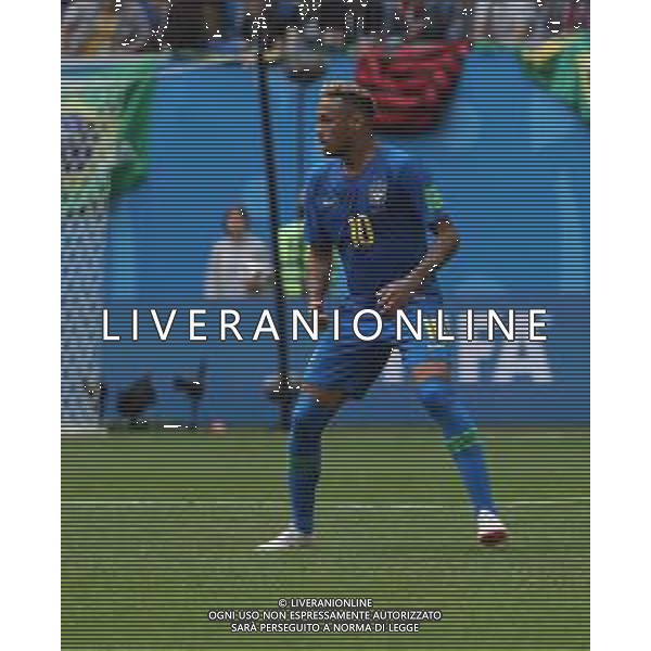 FIFA World Cup Russia 2018 Match No. 025, 2018-06-22 Brazil vs Costa Rica Saint Petersburg Stadium PILKA NOZNA MISTRZOSTWA SWIATA W PILCE NOZNEJ MUNDIAL ROSJA 2018 BRAZYLIA - KOSTARYKA FOT. JOHN BOTOS PROJECT PLUS/NEWSPIX.PL --- Newspix.pl NEYMAR (BRA) AG ALDO LIVERANI SAS-ONLY ITALY