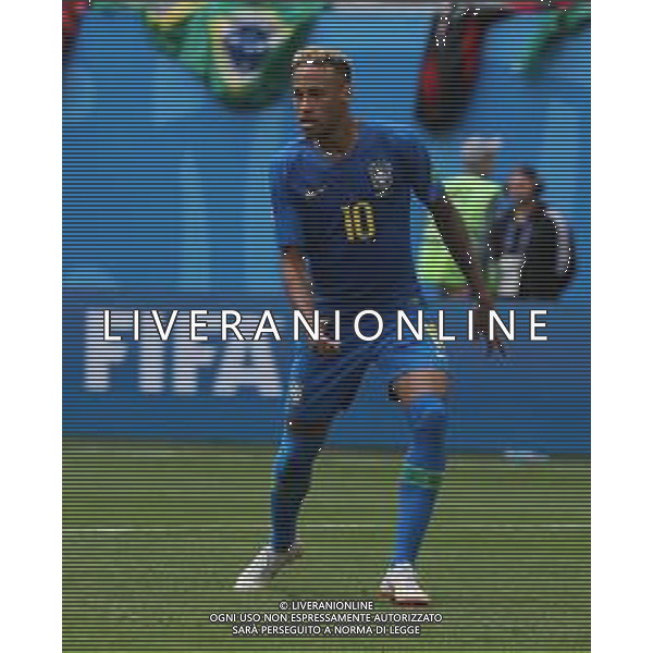 FIFA World Cup Russia 2018 Match No. 025, 2018-06-22 Brazil vs Costa Rica Saint Petersburg Stadium PILKA NOZNA MISTRZOSTWA SWIATA W PILCE NOZNEJ MUNDIAL ROSJA 2018 BRAZYLIA - KOSTARYKA FOT. JOHN BOTOS PROJECT PLUS/NEWSPIX.PL --- Newspix.pl NEYMAR (BRA) AG ALDO LIVERANI SAS-ONLY ITALY