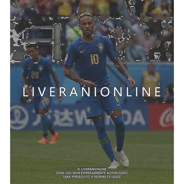 FIFA World Cup Russia 2018 Match No. 025, 2018-06-22 Brazil vs Costa Rica Saint Petersburg Stadium PILKA NOZNA MISTRZOSTWA SWIATA W PILCE NOZNEJ MUNDIAL ROSJA 2018 BRAZYLIA - KOSTARYKA FOT. JOHN BOTOS PROJECT PLUS/NEWSPIX.PL --- Newspix.pl NEYMAR (BRA) AG ALDO LIVERANI SAS-ONLY ITALY