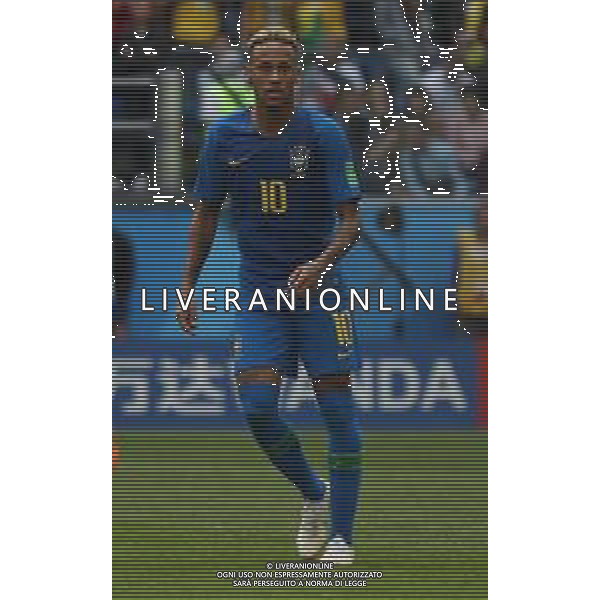 FIFA World Cup Russia 2018 Match No. 025, 2018-06-22 Brazil vs Costa Rica Saint Petersburg Stadium PILKA NOZNA MISTRZOSTWA SWIATA W PILCE NOZNEJ MUNDIAL ROSJA 2018 BRAZYLIA - KOSTARYKA FOT. JOHN BOTOS PROJECT PLUS/NEWSPIX.PL --- Newspix.pl NEYMAR (BRA) AG ALDO LIVERANI SAS-ONLY ITALY