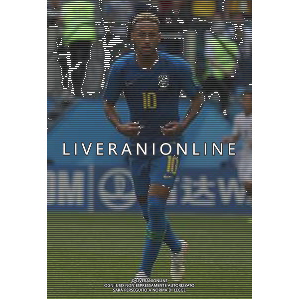 FIFA World Cup Russia 2018 Match No. 025, 2018-06-22 Brazil vs Costa Rica Saint Petersburg Stadium PILKA NOZNA MISTRZOSTWA SWIATA W PILCE NOZNEJ MUNDIAL ROSJA 2018 BRAZYLIA - KOSTARYKA FOT. JOHN BOTOS PROJECT PLUS/NEWSPIX.PL --- Newspix.pl NEYMAR (BRA) AG ALDO LIVERANI SAS-ONLY ITALY
