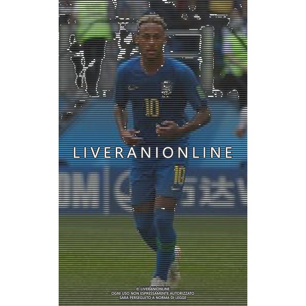 FIFA World Cup Russia 2018 Match No. 025, 2018-06-22 Brazil vs Costa Rica Saint Petersburg Stadium PILKA NOZNA MISTRZOSTWA SWIATA W PILCE NOZNEJ MUNDIAL ROSJA 2018 BRAZYLIA - KOSTARYKA FOT. JOHN BOTOS PROJECT PLUS/NEWSPIX.PL --- Newspix.pl NEYMAR (BRA) AG ALDO LIVERANI SAS-ONLY ITALY