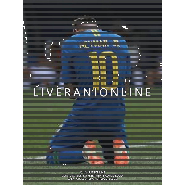 FIFA World Cup Russia 2018 Match No. 025, 2018-06-22 Brazil vs Costa Rica Saint Petersburg Stadium PILKA NOZNA MISTRZOSTWA SWIATA W PILCE NOZNEJ MUNDIAL ROSJA 2018 BRAZYLIA - KOSTARYKA FOT. JOHN BOTOS PROJECT PLUS/NEWSPIX.PL --- Newspix.pl NEYMAR (BRA) After the final whistle AG ALDO LIVERANI SAS-ONLY ITALY