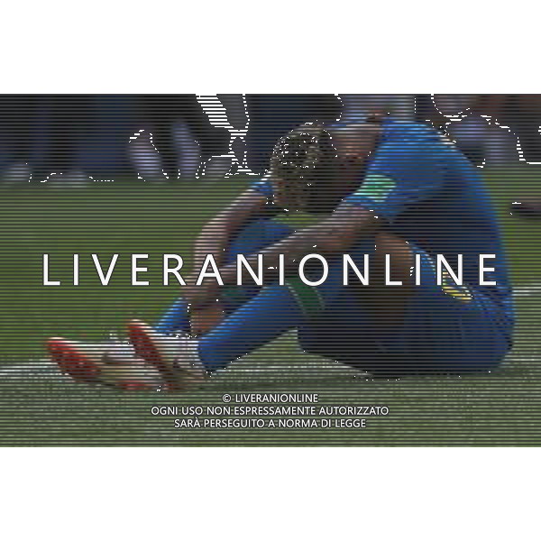 FIFA World Cup Russia 2018 Match No. 025, 2018-06-22 Brazil vs Costa Rica Saint Petersburg Stadium PILKA NOZNA MISTRZOSTWA SWIATA W PILCE NOZNEJ MUNDIAL ROSJA 2018 BRAZYLIA - KOSTARYKA FOT. JOHN BOTOS PROJECT PLUS/NEWSPIX.PL --- Newspix.pl NEYMAR (BRA) After the final whistle AG ALDO LIVERANI SAS-ONLY ITALY