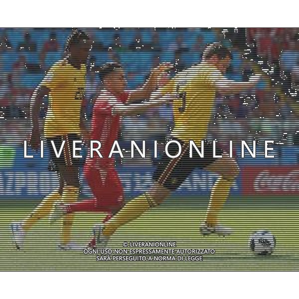 FIFA World Cup Russia 2018 Match No. 029, 2018-06-23 Belgium vs Tunisia Spartak Stadium PILKA NOZNA MISTRZOSTWA SWIATA W PILCE NOZNEJ MUNDIAL ROSJA 2018 BELGIA - TUNEZJA FOT. JOHN BOTOS PROJECT PLUS/NEWSPIX.PL --- Newspix.pl VERTONGHEN (BEL) AG ALDO LIVERANI SAS-ONLY ITALY