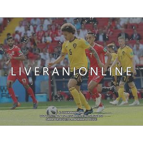 FIFA World Cup Russia 2018 Match No. 029, 2018-06-23 Belgium vs Tunisia Spartak Stadium PILKA NOZNA MISTRZOSTWA SWIATA W PILCE NOZNEJ MUNDIAL ROSJA 2018 BELGIA - TUNEZJA FOT. JOHN BOTOS PROJECT PLUS/NEWSPIX.PL --- Newspix.pl WITSEL (BEL) AG ALDO LIVERANI SAS-ONLY ITALY