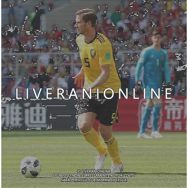 FIFA World Cup Russia 2018 Match No. 029, 2018-06-23 Belgium vs Tunisia Spartak Stadium PILKA NOZNA MISTRZOSTWA SWIATA W PILCE NOZNEJ MUNDIAL ROSJA 2018 BELGIA - TUNEZJA FOT. JOHN BOTOS PROJECT PLUS/NEWSPIX.PL --- Newspix.pl VERTONGHEN (BEL) AG ALDO LIVERANI SAS-ONLY ITALY