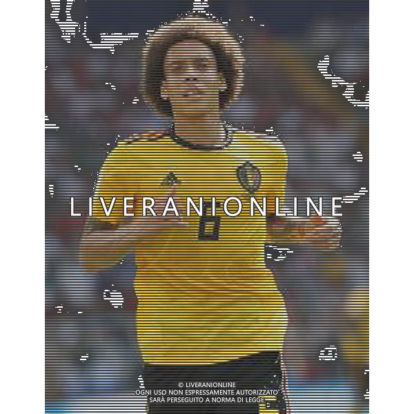 FIFA World Cup Russia 2018 Match No. 029, 2018-06-23 Belgium vs Tunisia Spartak Stadium PILKA NOZNA MISTRZOSTWA SWIATA W PILCE NOZNEJ MUNDIAL ROSJA 2018 BELGIA - TUNEZJA FOT. JOHN BOTOS PROJECT PLUS/NEWSPIX.PL --- Newspix.pl WITSEL (BEL) AG ALDO LIVERANI SAS-ONLY ITALY