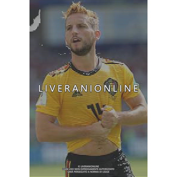 FIFA World Cup Russia 2018 Match No. 029, 2018-06-23 Belgium vs Tunisia Spartak Stadium PILKA NOZNA MISTRZOSTWA SWIATA W PILCE NOZNEJ MUNDIAL ROSJA 2018 BELGIA - TUNEZJA FOT. JOHN BOTOS PROJECT PLUS/NEWSPIX.PL --- Newspix.pl MERTENS (BEL) AG ALDO LIVERANI SAS-ONLY ITALY