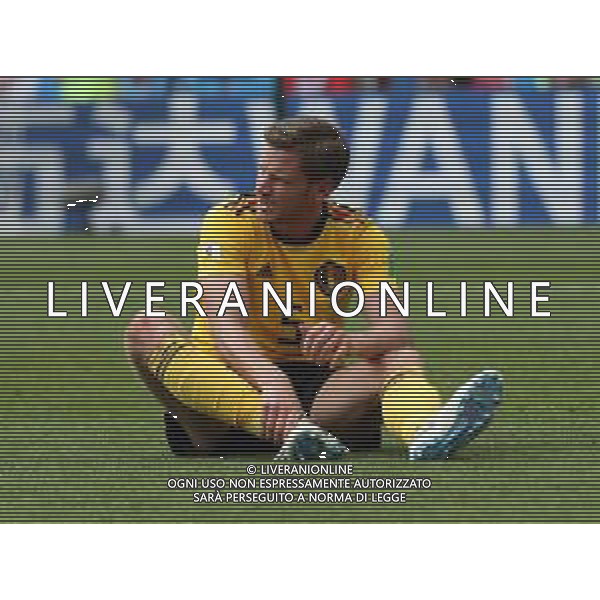 FIFA World Cup Russia 2018 Match No. 029, 2018-06-23 Belgium vs Tunisia Spartak Stadium PILKA NOZNA MISTRZOSTWA SWIATA W PILCE NOZNEJ MUNDIAL ROSJA 2018 BELGIA - TUNEZJA FOT. JOHN BOTOS PROJECT PLUS/NEWSPIX.PL --- Newspix.pl VERTONGHEN (BEL) AG ALDO LIVERANI SAS-ONLY ITALY