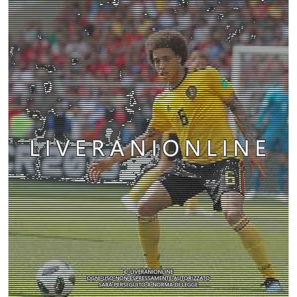 FIFA World Cup Russia 2018 Match No. 029, 2018-06-23 Belgium vs Tunisia Spartak Stadium PILKA NOZNA MISTRZOSTWA SWIATA W PILCE NOZNEJ MUNDIAL ROSJA 2018 BELGIA - TUNEZJA FOT. JOHN BOTOS PROJECT PLUS/NEWSPIX.PL --- Newspix.pl WITSEL (BEL) AG ALDO LIVERANI SAS-ONLY ITALY