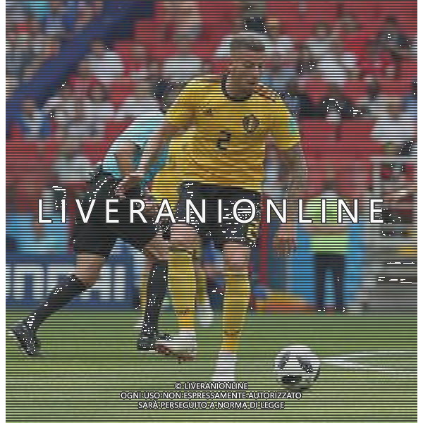 FIFA World Cup Russia 2018 Match No. 029, 2018-06-23 Belgium vs Tunisia Spartak Stadium PILKA NOZNA MISTRZOSTWA SWIATA W PILCE NOZNEJ MUNDIAL ROSJA 2018 BELGIA - TUNEZJA FOT. JOHN BOTOS PROJECT PLUS/NEWSPIX.PL --- Newspix.pl ALDERWEIRELD (BEL) AG ALDO LIVERANI SAS-ONLY ITALY