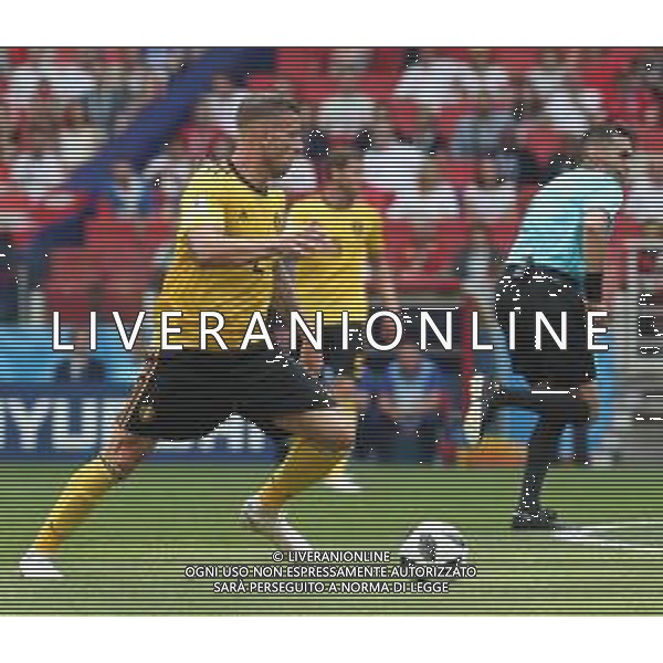 FIFA World Cup Russia 2018 Match No. 029, 2018-06-23 Belgium vs Tunisia Spartak Stadium PILKA NOZNA MISTRZOSTWA SWIATA W PILCE NOZNEJ MUNDIAL ROSJA 2018 BELGIA - TUNEZJA FOT. JOHN BOTOS PROJECT PLUS/NEWSPIX.PL --- Newspix.pl ALDERWEIRELD (BEL) AG ALDO LIVERANI SAS-ONLY ITALY