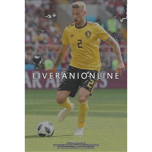 FIFA World Cup Russia 2018 Match No. 029, 2018-06-23 Belgium vs Tunisia Spartak Stadium PILKA NOZNA MISTRZOSTWA SWIATA W PILCE NOZNEJ MUNDIAL ROSJA 2018 BELGIA - TUNEZJA FOT. JOHN BOTOS PROJECT PLUS/NEWSPIX.PL --- Newspix.pl ALDERWEIRELD (BEL) AG ALDO LIVERANI SAS-ONLY ITALY