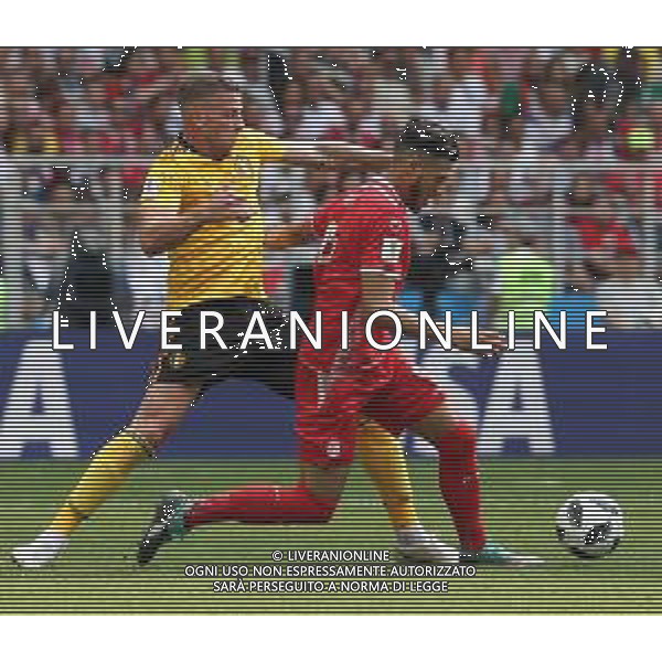 FIFA World Cup Russia 2018 Match No. 029, 2018-06-23 Belgium vs Tunisia Spartak Stadium PILKA NOZNA MISTRZOSTWA SWIATA W PILCE NOZNEJ MUNDIAL ROSJA 2018 BELGIA - TUNEZJA FOT. JOHN BOTOS PROJECT PLUS/NEWSPIX.PL --- Newspix.pl ALDERWEIRELD (BEL) AG ALDO LIVERANI SAS-ONLY ITALY