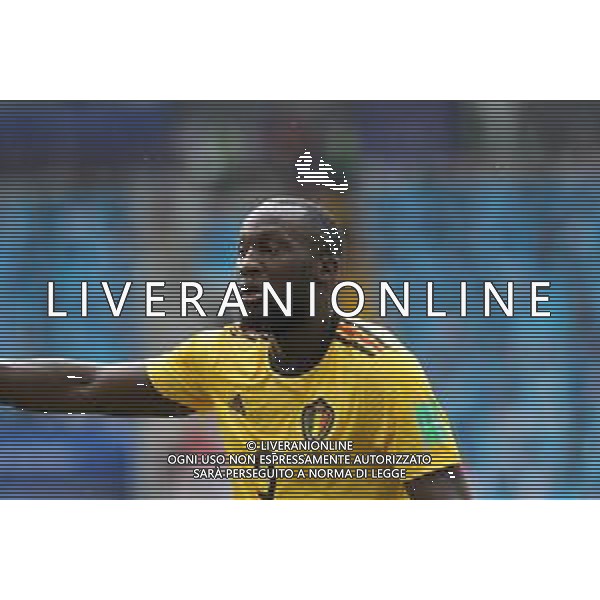 FIFA World Cup Russia 2018 Match No. 029, 2018-06-23 Belgium vs Tunisia Spartak Stadium PILKA NOZNA MISTRZOSTWA SWIATA W PILCE NOZNEJ MUNDIAL ROSJA 2018 BELGIA - TUNEZJA FOT. JOHN BOTOS PROJECT PLUS/NEWSPIX.PL --- Newspix.pl R. LUKAKU (BEL) AG ALDO LIVERANI SAS-ONLY ITALY