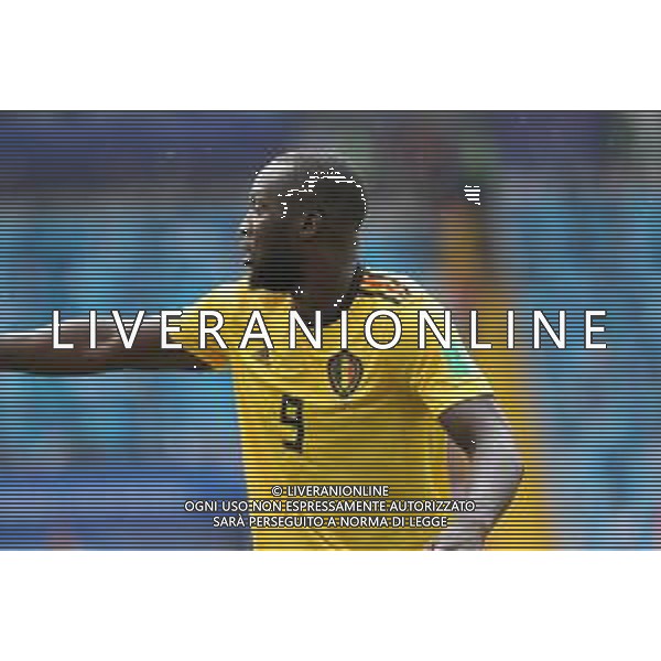 FIFA World Cup Russia 2018 Match No. 029, 2018-06-23 Belgium vs Tunisia Spartak Stadium PILKA NOZNA MISTRZOSTWA SWIATA W PILCE NOZNEJ MUNDIAL ROSJA 2018 BELGIA - TUNEZJA FOT. JOHN BOTOS PROJECT PLUS/NEWSPIX.PL --- Newspix.pl R. LUKAKU (BEL) AG ALDO LIVERANI SAS-ONLY ITALY