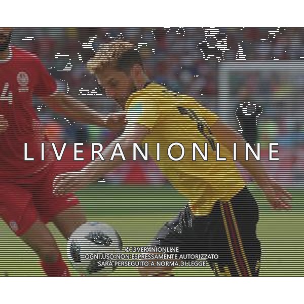FIFA World Cup Russia 2018 Match No. 029, 2018-06-23 Belgium vs Tunisia Spartak Stadium PILKA NOZNA MISTRZOSTWA SWIATA W PILCE NOZNEJ MUNDIAL ROSJA 2018 BELGIA - TUNEZJA FOT. JOHN BOTOS PROJECT PLUS/NEWSPIX.PL --- Newspix.pl MERTENS (BEL) AG ALDO LIVERANI SAS-ONLY ITALY