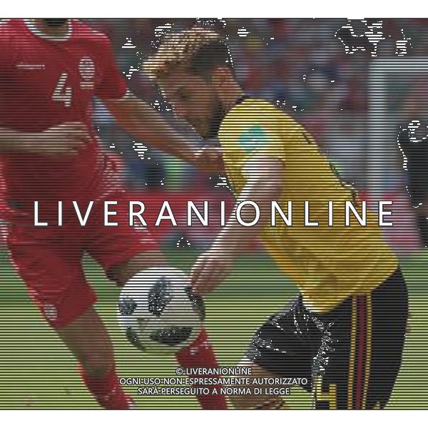 FIFA World Cup Russia 2018 Match No. 029, 2018-06-23 Belgium vs Tunisia Spartak Stadium PILKA NOZNA MISTRZOSTWA SWIATA W PILCE NOZNEJ MUNDIAL ROSJA 2018 BELGIA - TUNEZJA FOT. JOHN BOTOS PROJECT PLUS/NEWSPIX.PL --- Newspix.pl MERTENS (BEL) AG ALDO LIVERANI SAS-ONLY ITALY