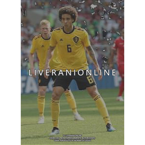 FIFA World Cup Russia 2018 Match No. 029, 2018-06-23 Belgium vs Tunisia Spartak Stadium PILKA NOZNA MISTRZOSTWA SWIATA W PILCE NOZNEJ MUNDIAL ROSJA 2018 BELGIA - TUNEZJA FOT. JOHN BOTOS PROJECT PLUS/NEWSPIX.PL --- Newspix.pl WITSEL (BEL) AG ALDO LIVERANI SAS-ONLY ITALY