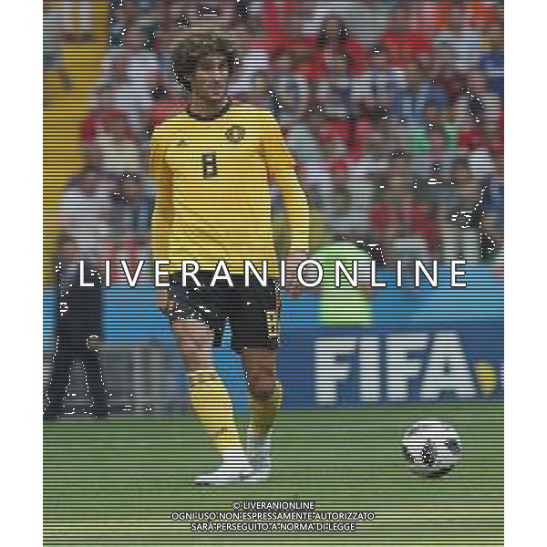 FIFA World Cup Russia 2018 Match No. 029, 2018-06-23 Belgium vs Tunisia Spartak Stadium PILKA NOZNA MISTRZOSTWA SWIATA W PILCE NOZNEJ MUNDIAL ROSJA 2018 BELGIA - TUNEZJA FOT. JOHN BOTOS PROJECT PLUS/NEWSPIX.PL --- Newspix.pl FELLAINI (BEL) AG ALDO LIVERANI SAS-ONLY ITALY