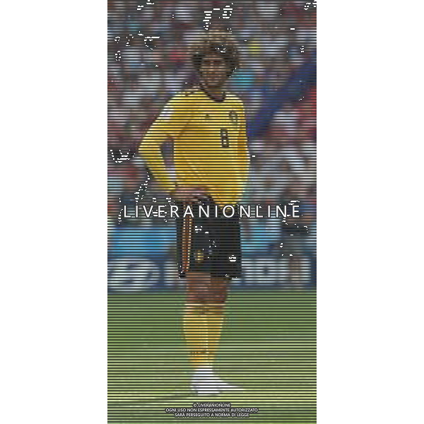 FIFA World Cup Russia 2018 Match No. 029, 2018-06-23 Belgium vs Tunisia Spartak Stadium PILKA NOZNA MISTRZOSTWA SWIATA W PILCE NOZNEJ MUNDIAL ROSJA 2018 BELGIA - TUNEZJA FOT. JOHN BOTOS PROJECT PLUS/NEWSPIX.PL --- Newspix.pl FELLAINI (BEL) AG ALDO LIVERANI SAS-ONLY ITALY