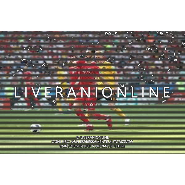 FIFA World Cup Russia 2018 Match No. 029, 2018-06-23 Belgium vs Tunisia Spartak Stadium PILKA NOZNA MISTRZOSTWA SWIATA W PILCE NOZNEJ MUNDIAL ROSJA 2018 BELGIA - TUNEZJA FOT. JOHN BOTOS PROJECT PLUS/NEWSPIX.PL --- Newspix.pl MERIAH (TUN) AG ALDO LIVERANI SAS-ONLY ITALY