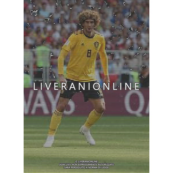 FIFA World Cup Russia 2018 Match No. 029, 2018-06-23 Belgium vs Tunisia Spartak Stadium PILKA NOZNA MISTRZOSTWA SWIATA W PILCE NOZNEJ MUNDIAL ROSJA 2018 BELGIA - TUNEZJA FOT. JOHN BOTOS PROJECT PLUS/NEWSPIX.PL --- Newspix.pl FELLAINI (BEL) AG ALDO LIVERANI SAS-ONLY ITALY