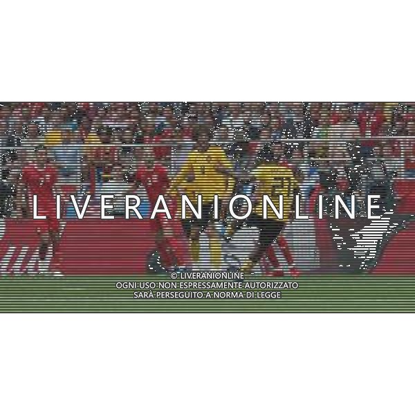 FIFA World Cup Russia 2018 Match No. 029, 2018-06-23 Belgium vs Tunisia Spartak Stadium PILKA NOZNA MISTRZOSTWA SWIATA W PILCE NOZNEJ MUNDIAL ROSJA 2018 BELGIA - TUNEZJA FOT. JOHN BOTOS PROJECT PLUS/NEWSPIX.PL --- Newspix.pl BATSHUAYI (BEL) AG ALDO LIVERANI SAS-ONLY ITALY