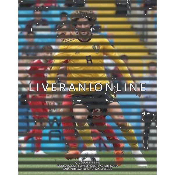 FIFA World Cup Russia 2018 Match No. 029, 2018-06-23 Belgium vs Tunisia Spartak Stadium PILKA NOZNA MISTRZOSTWA SWIATA W PILCE NOZNEJ MUNDIAL ROSJA 2018 BELGIA - TUNEZJA FOT. JOHN BOTOS PROJECT PLUS/NEWSPIX.PL --- Newspix.pl FELLAINI (BEL) AG ALDO LIVERANI SAS-ONLY ITALY