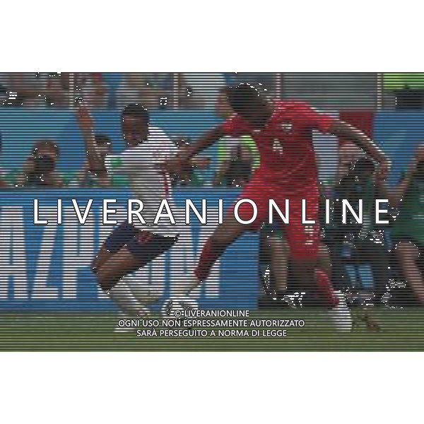 FIFA World Cup Russia 2018 Match No. 030, 2018-06-24 England vs Panama Nizhny Novgorod Stadium PILKA NOZNA MISTRZOSTWA SWIATA W PILCE NOZNEJ MUNDIAL ROSJA 2018 ANGLIA - PANAMA FOT. JOHN BOTOS PROJECT PLUS/NEWSPIX.PL --- Newspix.pl Raheem STERLING (ENG) AG ALDO LIVERANI SAS-ONLY ITALY
