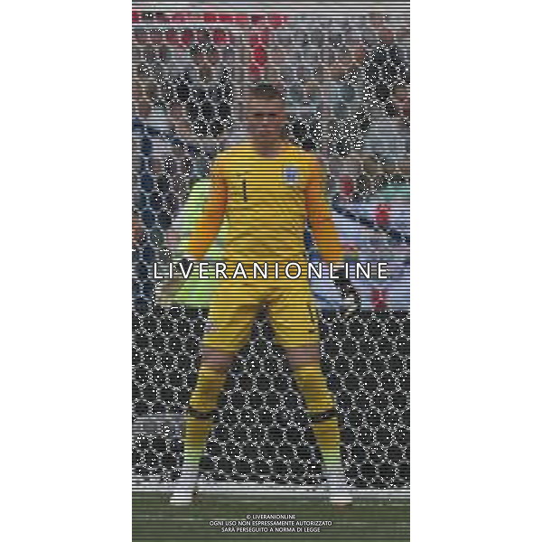FIFA World Cup Russia 2018 Match No. 030, 2018-06-24 England vs Panama Nizhny Novgorod Stadium PILKA NOZNA MISTRZOSTWA SWIATA W PILCE NOZNEJ MUNDIAL ROSJA 2018 ANGLIA - PANAMA FOT. JOHN BOTOS PROJECT PLUS/NEWSPIX.PL --- Newspix.pl Jordan PICKFORD (ENG) AG ALDO LIVERANI SAS-ONLY ITALY