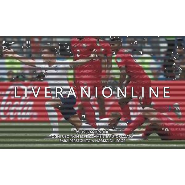 FIFA World Cup Russia 2018 Match No. 030, 2018-06-24 England vs Panama Nizhny Novgorod Stadium PILKA NOZNA MISTRZOSTWA SWIATA W PILCE NOZNEJ MUNDIAL ROSJA 2018 ANGLIA - PANAMA FOT. JOHN BOTOS PROJECT PLUS/NEWSPIX.PL --- Newspix.pl John STONES (ENG) Harry KANE (ENG) AG ALDO LIVERANI SAS-ONLY ITALY