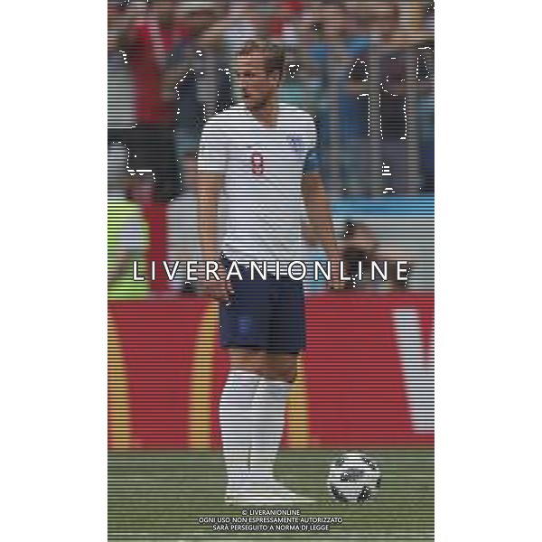 FIFA World Cup Russia 2018 Match No. 030, 2018-06-24 England vs Panama Nizhny Novgorod Stadium PILKA NOZNA MISTRZOSTWA SWIATA W PILCE NOZNEJ MUNDIAL ROSJA 2018 ANGLIA - PANAMA FOT. JOHN BOTOS PROJECT PLUS/NEWSPIX.PL --- Newspix.pl Harry KANE (ENG) Prepares to take penalty AG ALDO LIVERANI SAS-ONLY ITALY