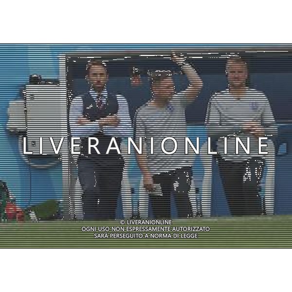 FIFA World Cup Russia 2018 Match No. 030, 2018-06-24 England vs Panama Nizhny Novgorod Stadium PILKA NOZNA MISTRZOSTWA SWIATA W PILCE NOZNEJ MUNDIAL ROSJA 2018 ANGLIA - PANAMA FOT. JOHN BOTOS PROJECT PLUS/NEWSPIX.PL --- Newspix.pl Gareth SOUTHGATE (ENG) COACH AG ALDO LIVERANI SAS-ONLY ITALY