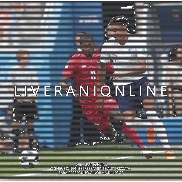 FIFA World Cup Russia 2018 Match No. 030, 2018-06-24 England vs Panama Nizhny Novgorod Stadium PILKA NOZNA MISTRZOSTWA SWIATA W PILCE NOZNEJ MUNDIAL ROSJA 2018 ANGLIA - PANAMA FOT. JOHN BOTOS PROJECT PLUS/NEWSPIX.PL --- Newspix.pl Jesse LINGARD (ENG) AG ALDO LIVERANI SAS-ONLY ITALY