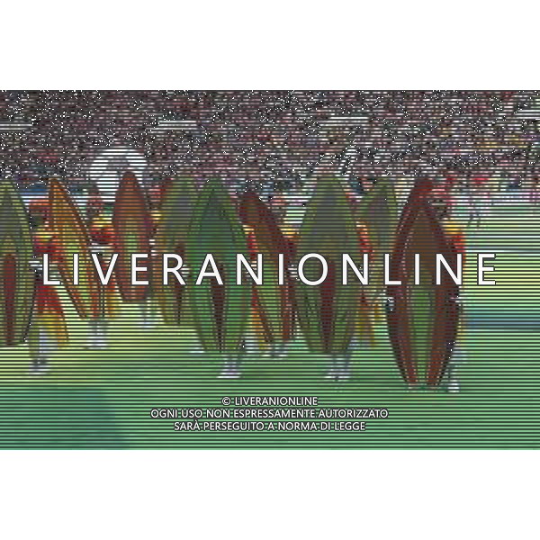 FIFA World Cup Russia 2018 Opening Ceremony 14th June 2018 PILKA NOZNA MISTRZOSTWA SWIATA W PILCE NOZNEJ MUNDIAL ROSJA 2018 OTWARCIE - CEREMONIA OTWARCIA FOT. JOHN BOTOS PROJECT PLUS/NEWSPIX.PL --- Newspix.pl FIFA World Cup Russia 2018 Opening Ceremony 14th June 2018 AG ALDO LIVERANI SAS-ONLY ITALY