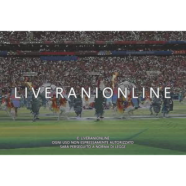 FIFA World Cup Russia 2018 Opening Ceremony 14th June 2018 PILKA NOZNA MISTRZOSTWA SWIATA W PILCE NOZNEJ MUNDIAL ROSJA 2018 OTWARCIE - CEREMONIA OTWARCIA FOT. JOHN BOTOS PROJECT PLUS/NEWSPIX.PL --- Newspix.pl FIFA World Cup Russia 2018 Opening Ceremony 14th June 2018 AG ALDO LIVERANI SAS-ONLY ITALY