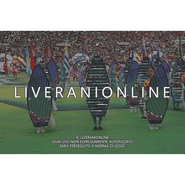 FIFA World Cup Russia 2018 Opening Ceremony 14th June 2018 PILKA NOZNA MISTRZOSTWA SWIATA W PILCE NOZNEJ MUNDIAL ROSJA 2018 OTWARCIE - CEREMONIA OTWARCIA FOT. JOHN BOTOS PROJECT PLUS/NEWSPIX.PL --- Newspix.pl FIFA World Cup Russia 2018 Opening Ceremony 14th June 2018 AG ALDO LIVERANI SAS-ONLY ITALY