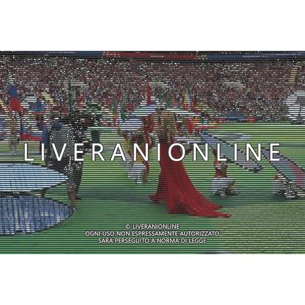 FIFA World Cup Russia 2018 Opening Ceremony 14th June 2018 PILKA NOZNA MISTRZOSTWA SWIATA W PILCE NOZNEJ MUNDIAL ROSJA 2018 OTWARCIE - CEREMONIA OTWARCIA FOT. JOHN BOTOS PROJECT PLUS/NEWSPIX.PL --- Newspix.pl FIFA World Cup Russia 2018 Opening Ceremony 14th June 2018 AG ALDO LIVERANI SAS-ONLY ITALY