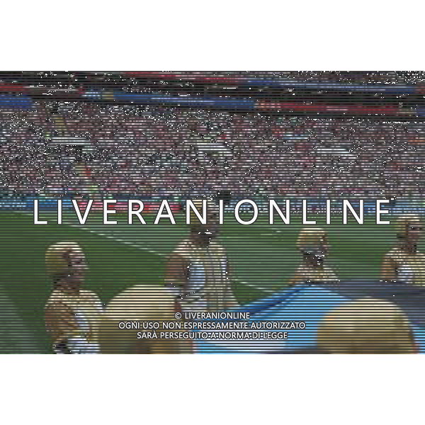 FIFA World Cup Russia 2018 Opening Ceremony 14th June 2018 PILKA NOZNA MISTRZOSTWA SWIATA W PILCE NOZNEJ MUNDIAL ROSJA 2018 OTWARCIE - CEREMONIA OTWARCIA FOT. JOHN BOTOS PROJECT PLUS/NEWSPIX.PL --- Newspix.pl FIFA World Cup Russia 2018 Opening Ceremony 14th June 2018 AG ALDO LIVERANI SAS-ONLY ITALY