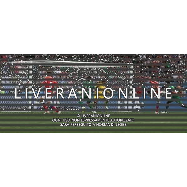 FIFA World Cup Russia 2018 Match No 01, 2018Đ06Đ14, Russia vs Saudi Arabia, Luzhniki Stadium (MLU) PILKA NOZNA MISTRZOSTWA SWIATA W PILCE NOZNEJ MUNDIAL ROSJA 2018 ROSJA - ARABIA SAUDYJSKA FOT. JOHN BOTOS PROJECT PLUS/NEWSPIX.PL --- Newspix.pl Artem DZYUBA (RUS) Scores on 71 minutes AG ALDO LIVERANI SAS-ONLY ITALY
