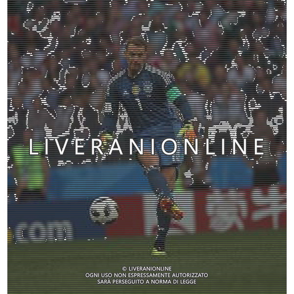FIFA World Cup Russia 2018 Match No. 011, 2018-06-17 Germany vs Mexico Luzhniki Stadium PILKA NOZNA MISTRZOSTWA SWIATA W PILCE NOZNEJ MUNDIAL ROSJA 2018 NIEMCY - MEKSYK FOT. JOHN BOTOS PROJECT PLUS/NEWSPIX.PL --- Newspix.pl Manuel NEUER (GER)